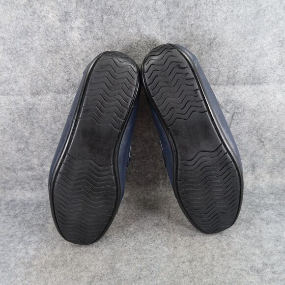 Andrew Fezza Shoes Mens 9.5 Loafer Moccasin Slip On Casual Navy Classic Fashion main image 8